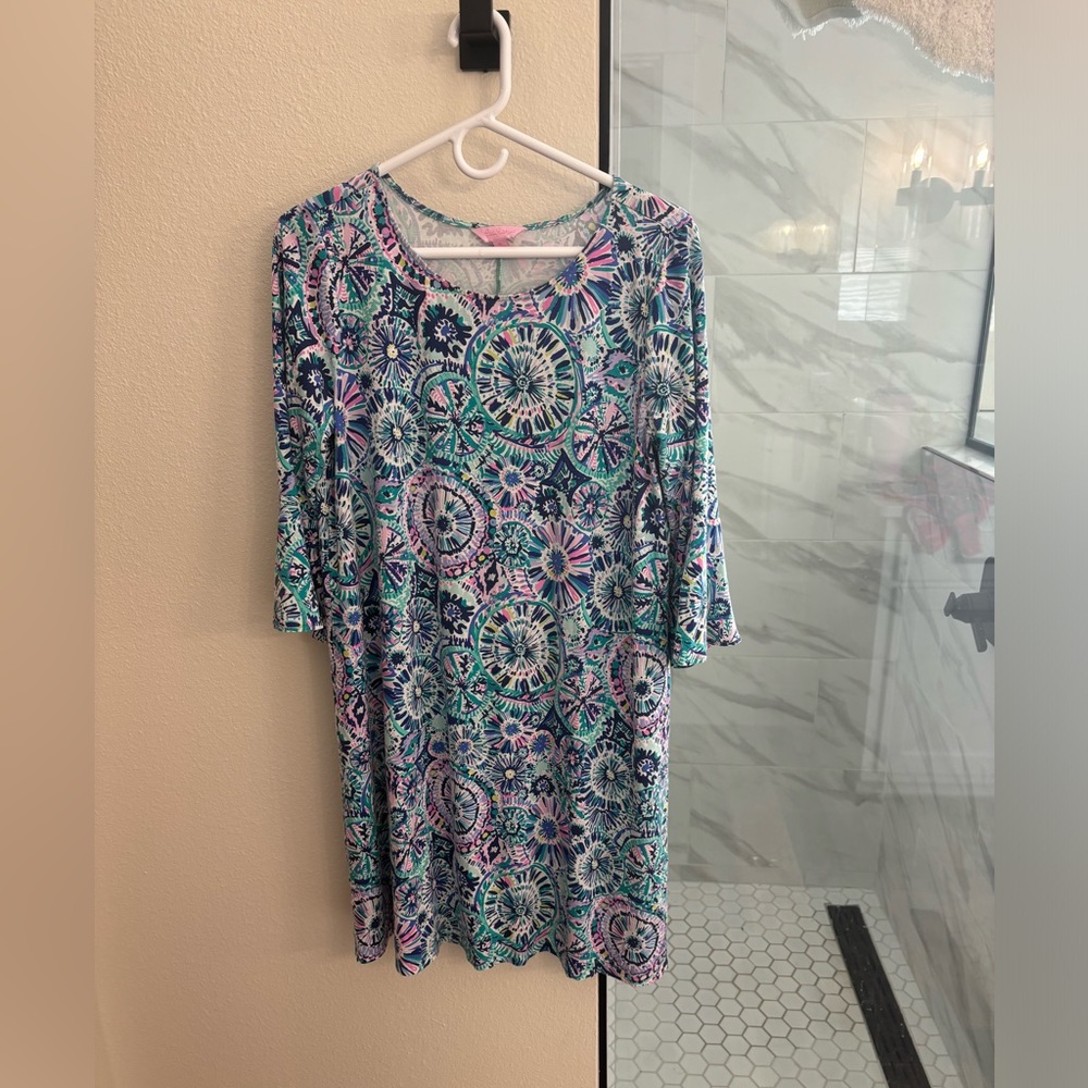 Lilly Pulitzer Ophelia swing dress, “the swim” print
